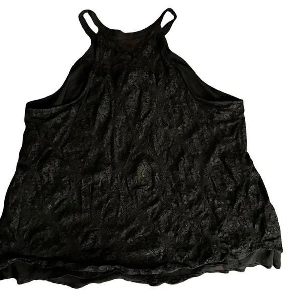 Torrid Black Lace Halter Top - Picture 2 of 6
